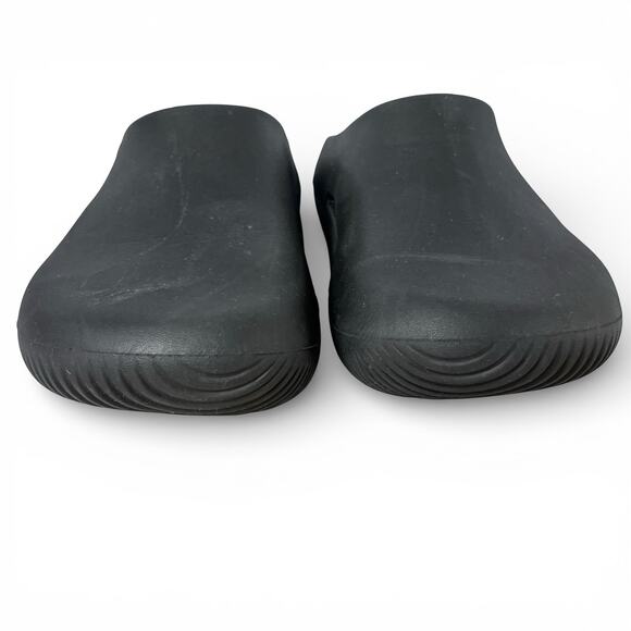 Crocs Mellow Recovery Clogs Black Comfort Slip On Work Shoes Mens 7 Womens 9 - Picture 5 of 12